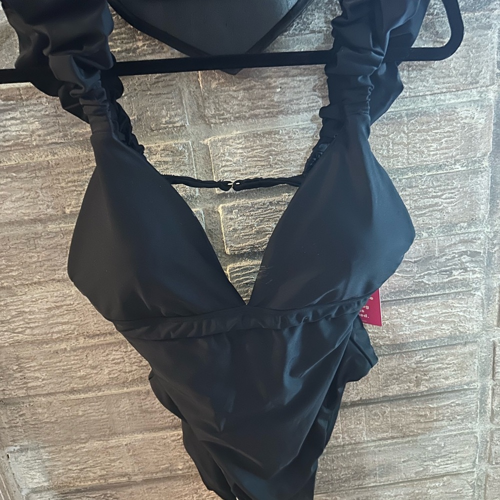 Buddy Love Black One Piece Swimsuit